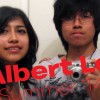 Selfie by Art110 Summer 2014 #1 Student Albert Le, with Raquel.